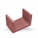 Kształtka Leca® BLOK U36,5 czerwona
