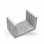 Kształtka Leca® BLOK U36,5 szara